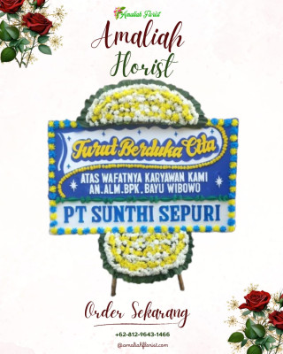 Papan Bunga Duka di Terentang